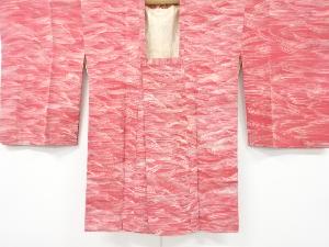 リサイクル　刷毛目模様道行コート